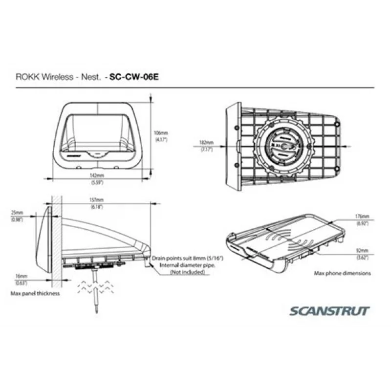 Rokk Wireless Nest SC-CW-06F