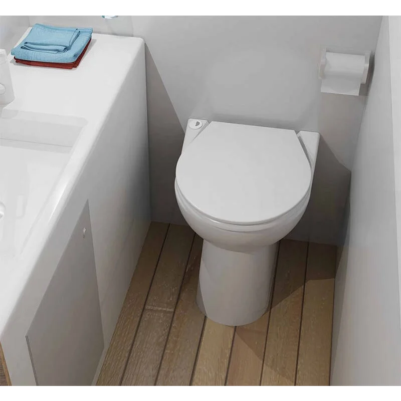Sanimarin 43 Luxe Bidet Elektrikli Marin Tuvalet (taharet Musluklu) 24V