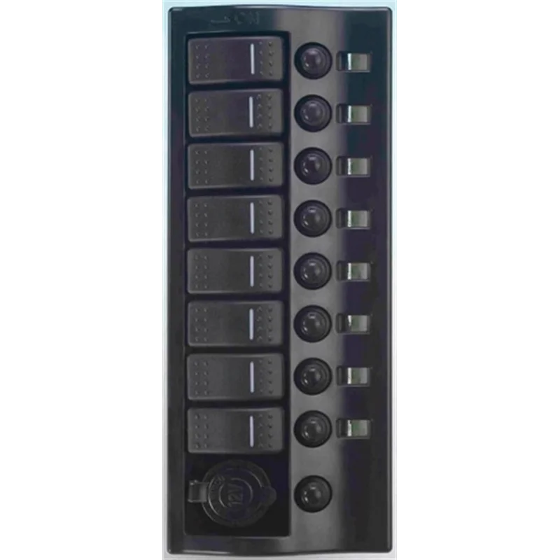 Sigorta paneli 8li Switch Ve Çakmaklı Sigorta Paneli