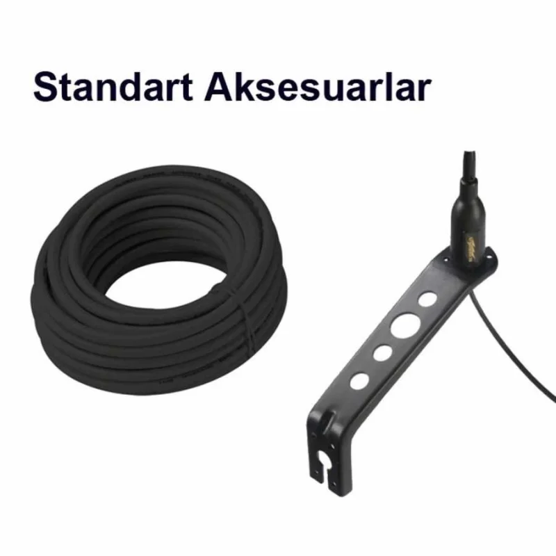 SUPERGAIN Black Swan VHF Anten ve Rüzgar Gülü