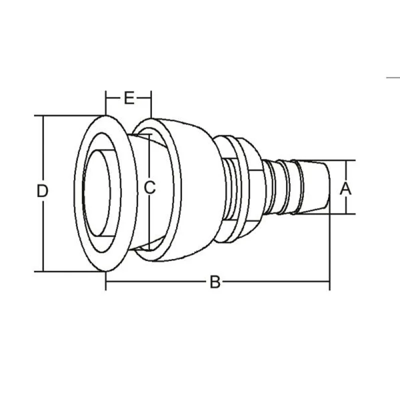 Tank havalandırma gömme 1/2