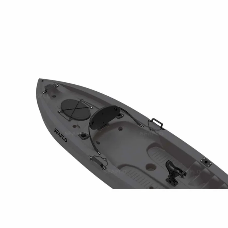 SEAFLO Tek Kişilik Balıkçılık Kanosu Gri