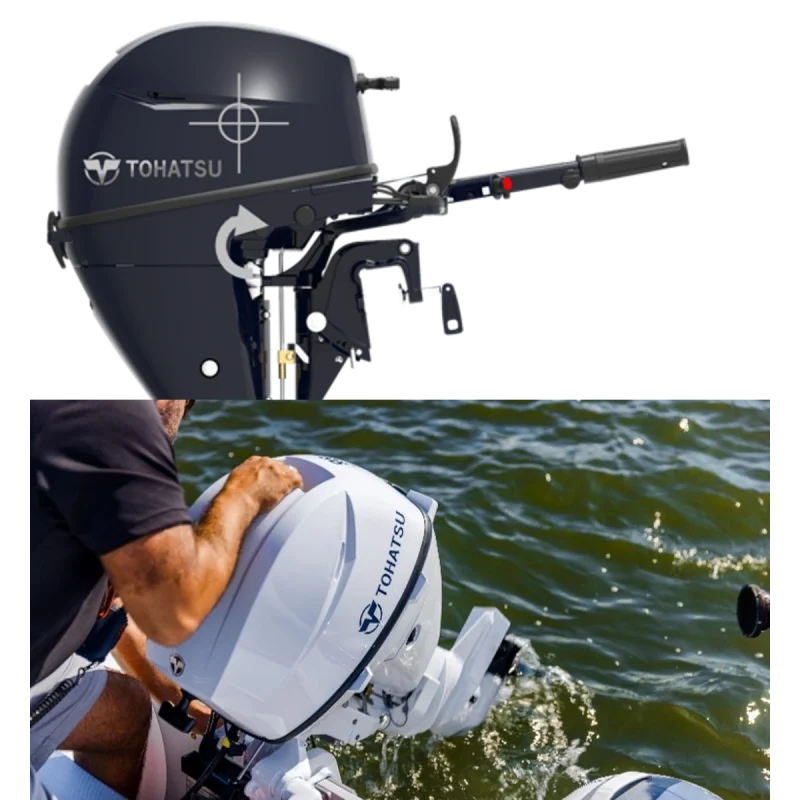Tohatsu - MFS9,9CY L - Uzun şaft manuel