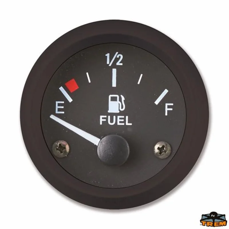 TREM Eco Line Yakıt Seviye Göstergesi 12V Siyah 240-33 Ohm