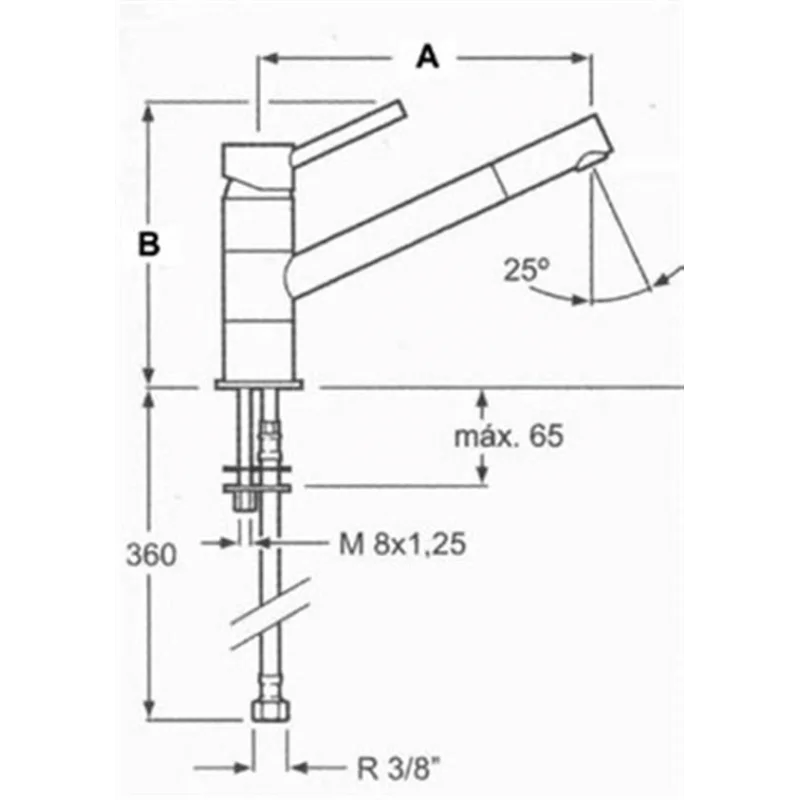 Trem Tekli Musluk, Kromaj