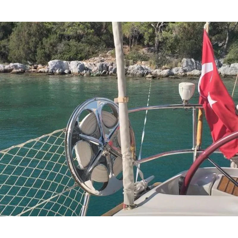 Ultraline Makaralı Dyneema Yüzen Yassı Halat 80 m