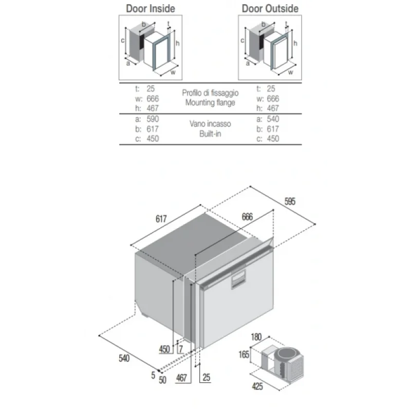 Vitrifrigo Buzdolabı DRW70A