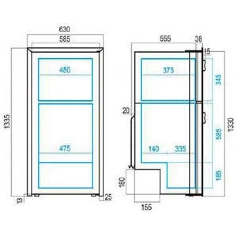 Vitrifrigo Derin Dondurucu DP2600İX OCX2