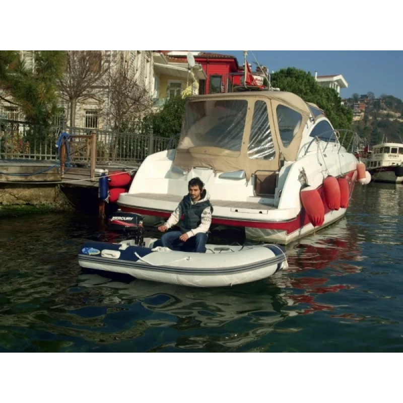 X-Cape Ahşap Tabanlı Şişme Bot 230 Gri - Açık Gri