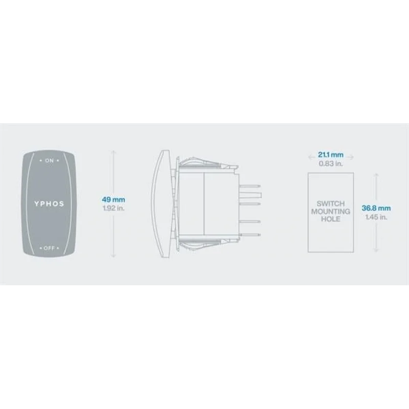 YPHOS YSW-100 ON-OFF SWITCH