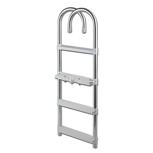 4 Basamaklı Katlanır Alüminyum Merdiven 105cm