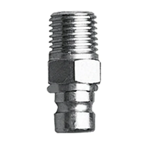 Lalizas Yakıt Hattı Erkek Konnektör 1/4 NPT >60CV Krom Pirinç