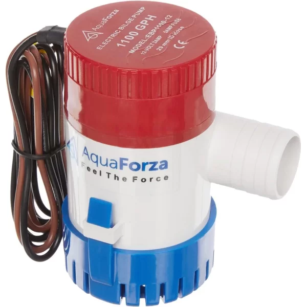 AquaForza Elektrikli Sintine Pompasi Kapasite:1100 GPH,Voltaj:12V
