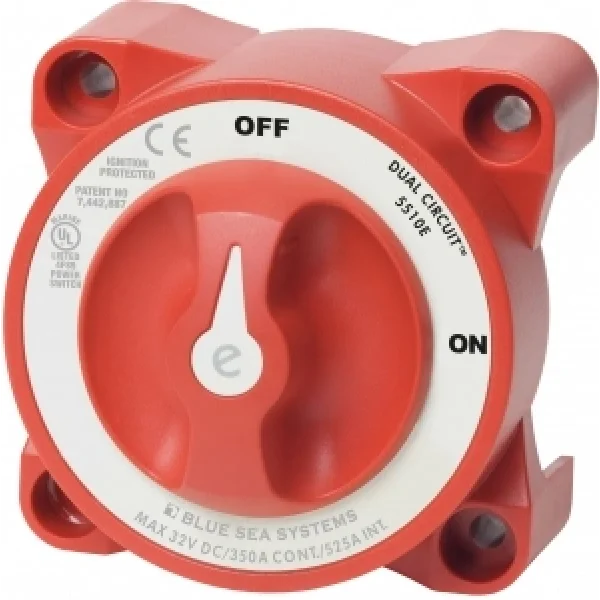 Blue Sea Systems E-serisi Dual Circuit Devre Kesici