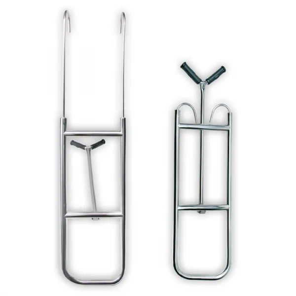 Lalizas Burun Merdiveni 3 Basamak İnox 316 225x930mm