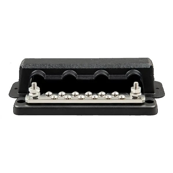 Busbar 250A 2P With 12 Screws + Cover