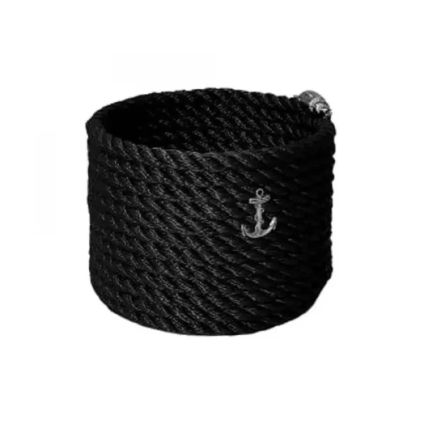 CaptainRA Mini Havlu Sepeti (Yuvarlak) Siyah