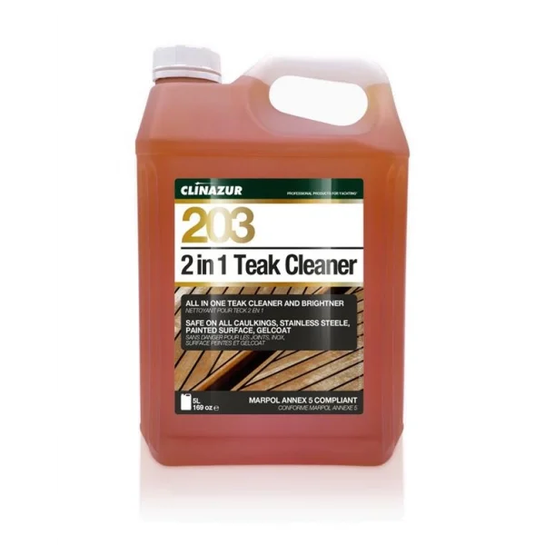 CLIN AZUR -203- 2 IN 1 TİK TEMİZLEYİCİ, 5 LT