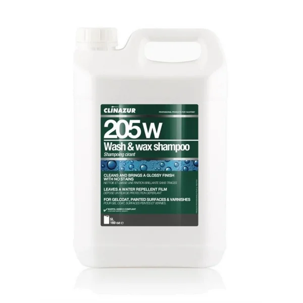 Clin Azur -205WW- Yıkama ve Koruma Şampuanı 5 Litre