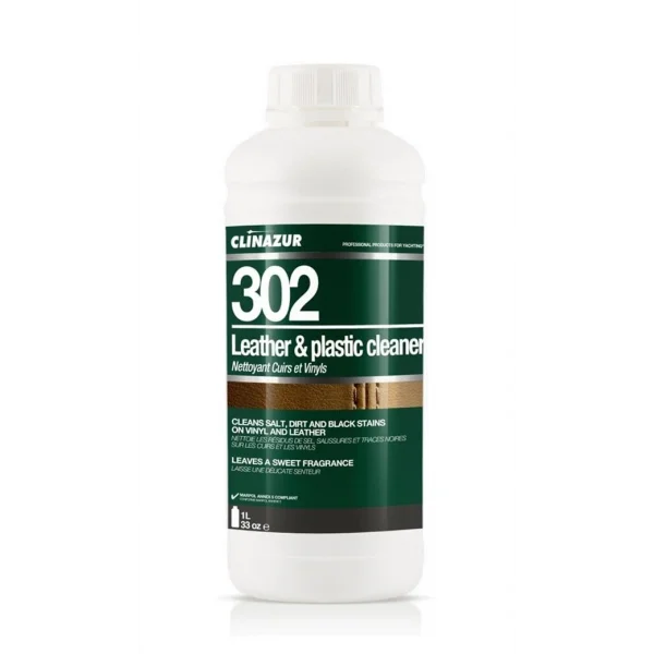 Clin Azur -302- Deri ve Plastik Temizleyici 1 Litre