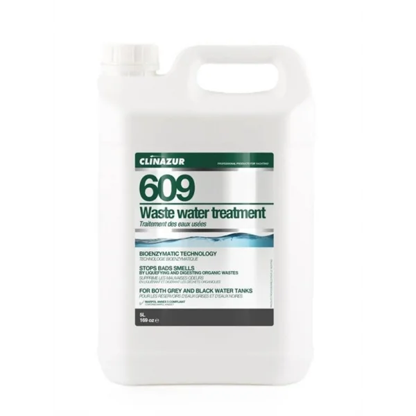 Clin Azur -609- Pis Su Tankı Temizleyici 5 Litre