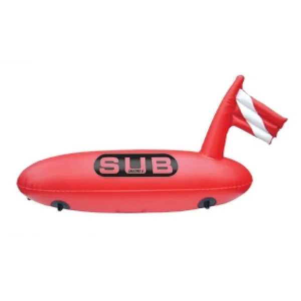 Dalış Şamandırası-TorpedoSafe Dıve Çap28Cm L88Cm