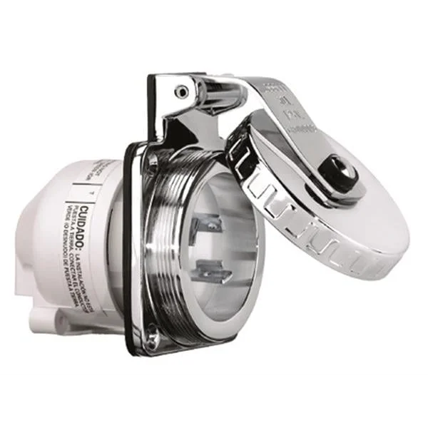 HUBBELL AISI316 PASLANMAZ ÇELİK PRİZ 32 AMP