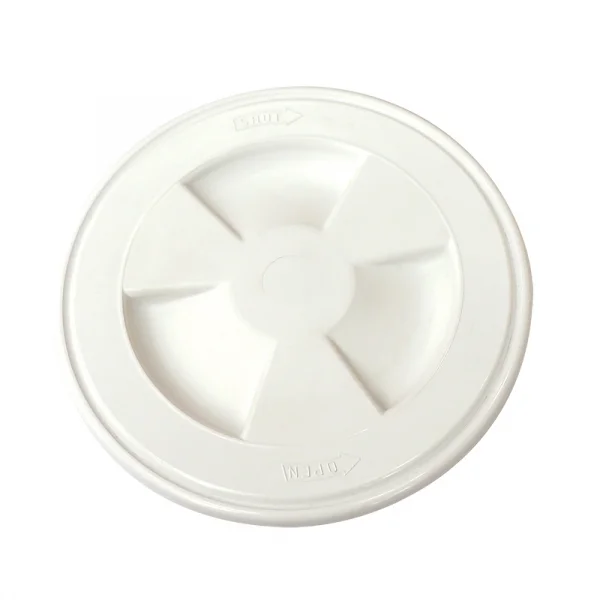 Nuova Rade Yuvarlak Kontrol Kapağı Beyaz 155mm
