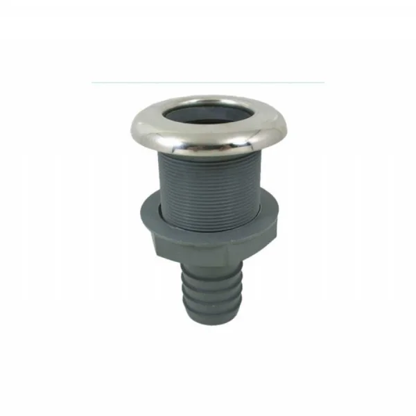 Krom Flanşlı Sintine Çıkışı Düz - 1.1/2