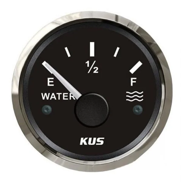 KUS Su Seviye Göstergesi 12-24V 0-190 Ohm Siyah