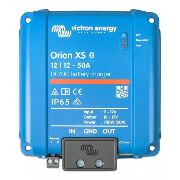 ORION XS IP65 12V/12V-50A DC/DC CHARGER