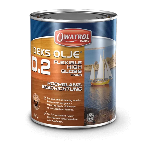 OWATROL Deks Olje D2 Yat Verniği 1 Lt