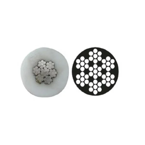 KWING METAL Paslanmaz Çelik İzoleli Halat 4x8MM 7x7 AISI316