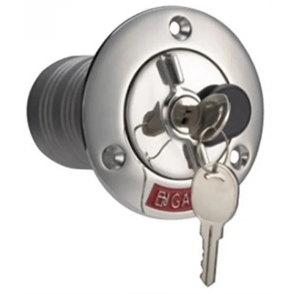 Paslanmaz Çelik Kilitli Dolum ağzı 38mm