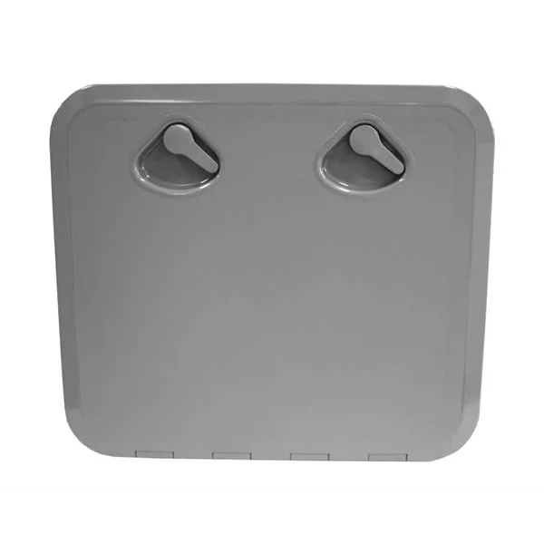 Plastik Gömme Kapak 460X525mm, Gri