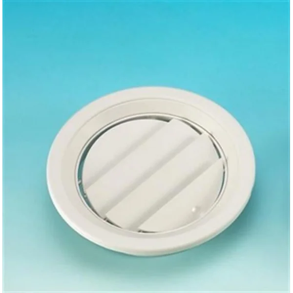 PLASTİK HAVA ÇIKIŞ MENFEZİ BEYAZ Ø190MM