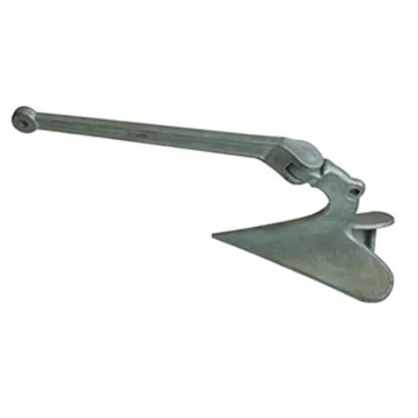 Pulluk tipi çıpa, galvaniz 9KG