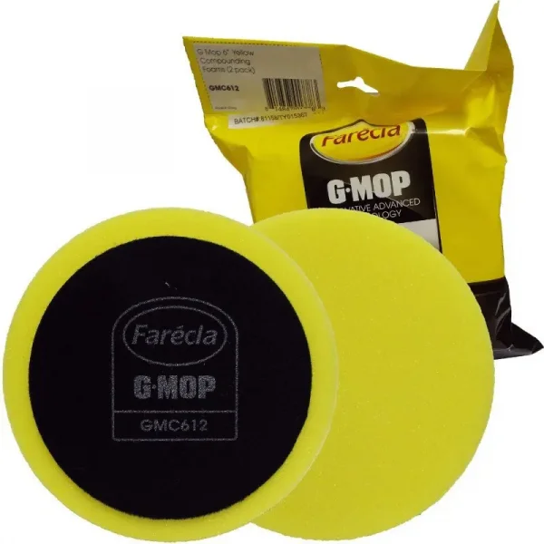 Sarı Pasta Süngeri 150mm Farecla GMC612