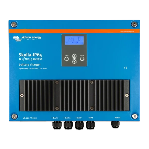 SKYLLA IP65 CHARGER 12V/70A(3) 120/240V