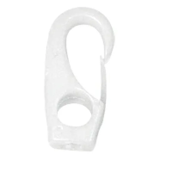 Lalizas Yaylı Kanca Ø12x58mm Polyamid Beyaz