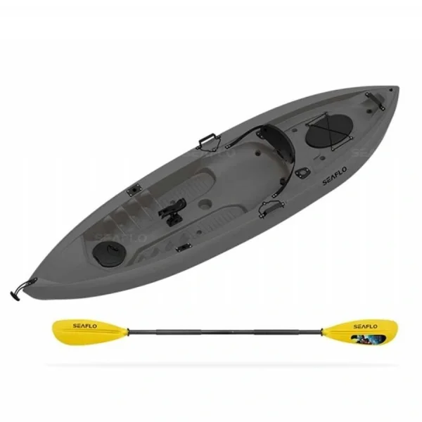 Tek Kişilik Balıkçılık Kanosu Gri