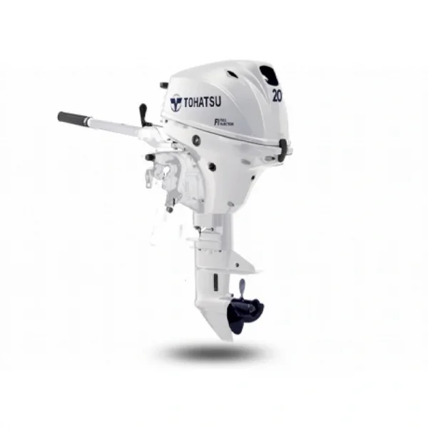 Tohatsu - MFS20EW L - Uzun şaft manuel BEYAZ