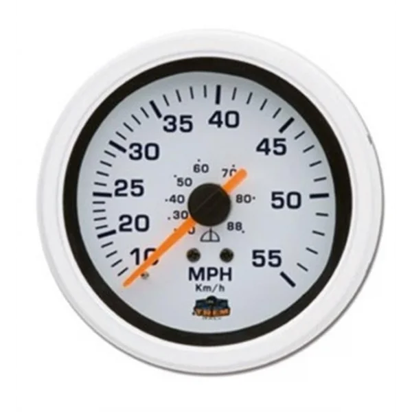 Trem sürat göstergesi 10-55MPH BEYAZ
