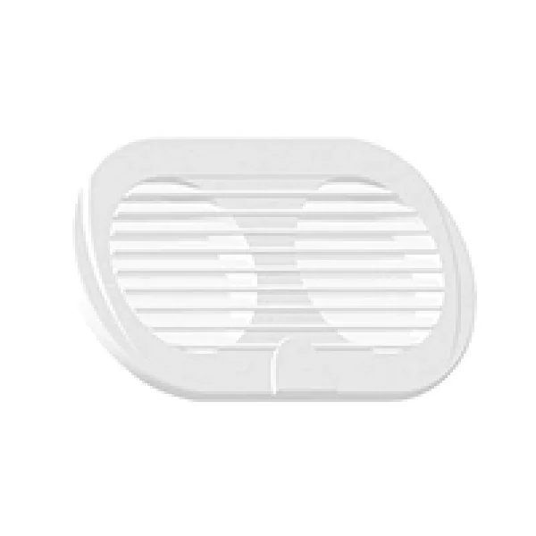 Lalizas Çift Havalandırma Izgarası 3 195x105mm Beyaz
