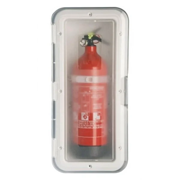 YANGIN SÖNDÜRÜCÜ YUVASI 2KG İÇİN ŞEFFAF KAPAKLI