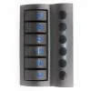 BFY Marin Otomatik Sigortalı Switch Panel, 6 Anahtar, Mavi