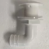 Bulk Packaging For Oem, Thru-Hull Elbow 90°, For Hose Ø 25mm, Beyaz, İso