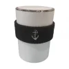 CaptainRA Beyaz Çöp Kovası Siyah