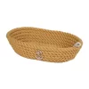 CaptainRA Ekmek Sepeti (Oval) Bej