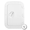 Nuova Rade Classic Hatch Kilitli Beyaz 275x375mm